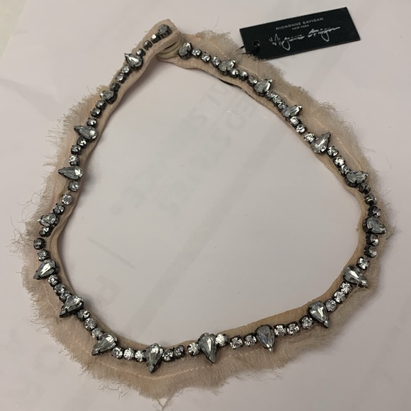 Mignonne Gavigan Charlotte Chiffon Collar 17 total inches new with tags - Picture 2 of 5